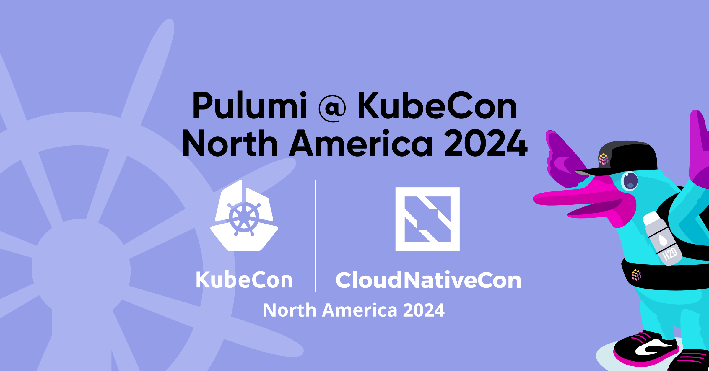 Pulumi's Latest Kubernetes Updates from KubeCon North America hero image